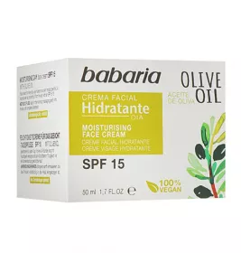 *Крем Babaria зволожувальний для обличчя з олією оливи SPF15 50мл