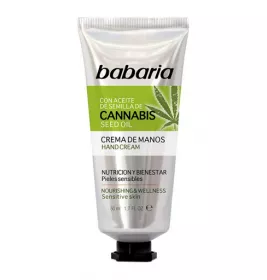 *Крем Babaria для рук с маслом семян каннабиса
