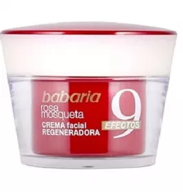*Крем Babaria для регенерації шкіри 9 ефектів з шипшиною 50мл