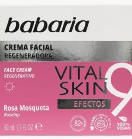 *Крем Babaria для регенерації шкіри 9 ефектів з шипшиною 50мл