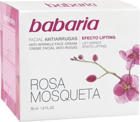 *Крем Babaria для лица против морщин с шиповником 50мл