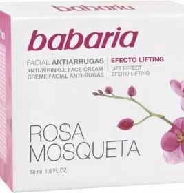 *Крем Babaria для лица против морщин с шиповником