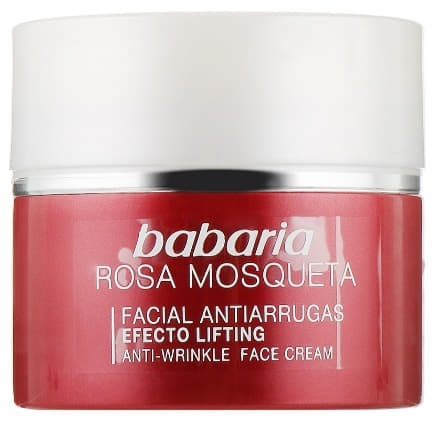*Крем Babaria для обличчя проти зморшок з шипшиною 50мл