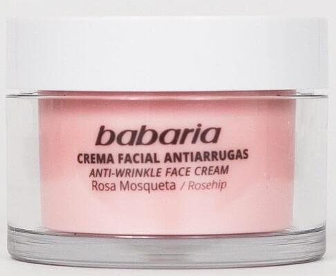 *Крем Babaria для обличчя проти зморшок з шипшиною 50мл