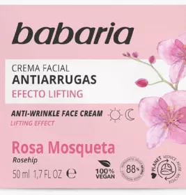 *Крем Babaria для обличчя проти зморшок з шипшиною 50мл
