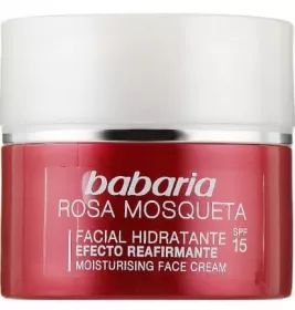 *Крем Babaria увлажняющий с шиповником SPF 15