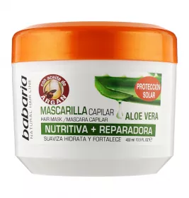 *Маска Babaria для волосся з Алоє Вера 400мл