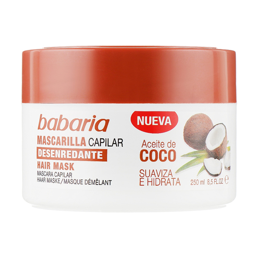 *Маска Babaria для волосся з кокосовою олією 250мл