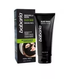 *Маска Babaria чорна для обличчя Детоксикація 100мл