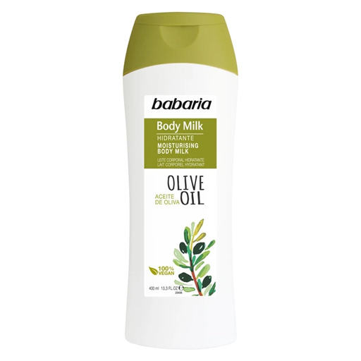 *Молочко Babaria зволожувальне для тіла з олією оливи 400мл