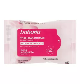 *Серветки Babaria інтимні з шипшиною №12