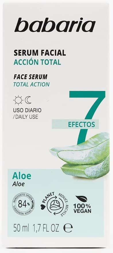*Сироватка Babaria з Алоє Вера 7 ефектів 50мл