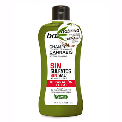 *Шампунь Babaria з олією насіння канабісу. Загальне відновлення 400мл
