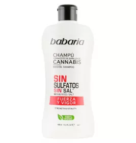 *Шампунь Babaria з олією насіння канабісу. Сила та здоров'я волосся 400мл