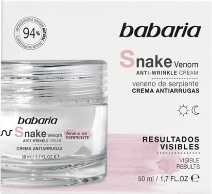 *Крем Babaria против морщин с змеиным ядом 50мл