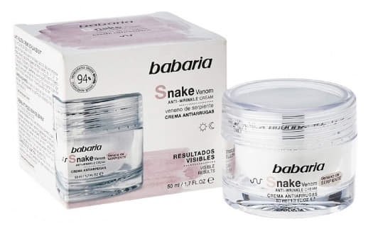 *Крем Babaria против морщин с змеиным ядом 50мл
