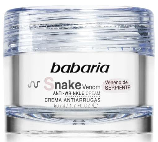 *Крем Babaria проти зморшок зі зміїною отрутою 50мл