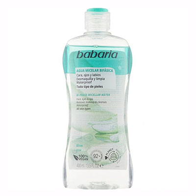 *Міцелярна вода Babaria двофазна для зняття макіяжу 400мл