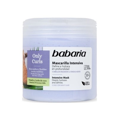*Маска Babaria інтенсивна для волосся тільки кучері 400мл