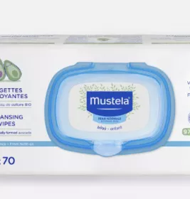 Серветки вологі Mustela для тіла №70