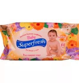 *Серветки СуперФреш для дітей і мам №60