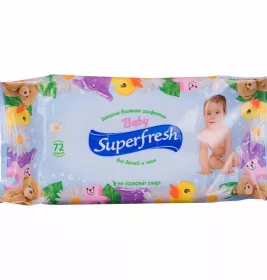 *Серветки СуперФреш для дітей і мам №72