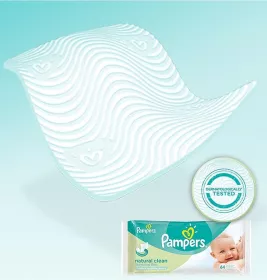 *Салфетки влажные Pampers Clean&Play №64