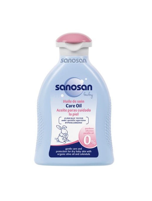 *Олія Sanosan Baby дитяча для шкіри 200мл