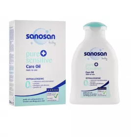 *Масло Sanosan Baby детское гипоаллергенное для чувствительной кожи 200мл