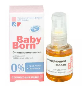 *Масло Baby Born Очищающее от себорейных корочек 25/30 мл
