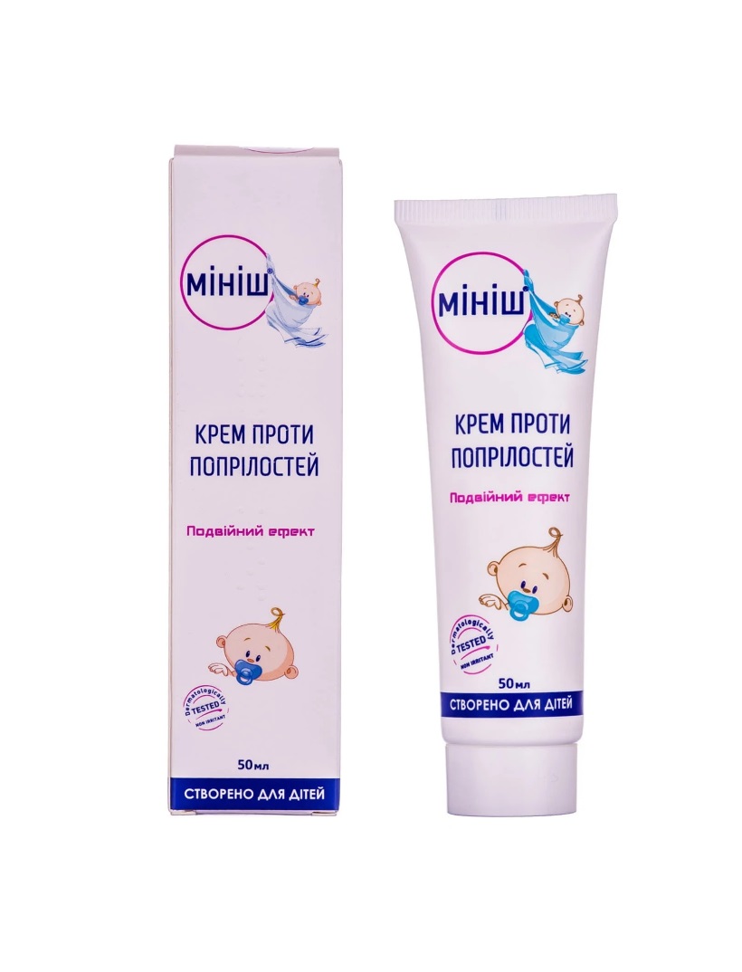 *Крем Мініш проти попріл. д/дітей 50 мл