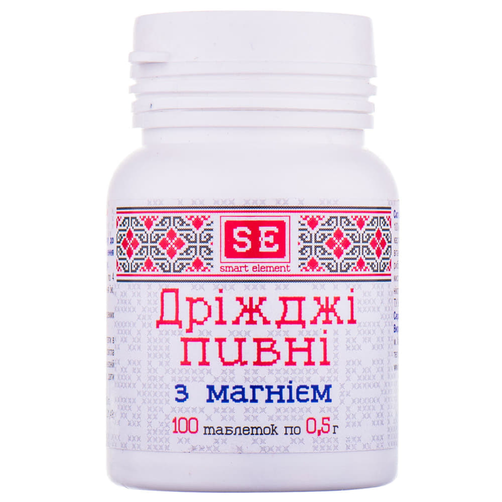 *Дрожжи 10 Фармаком пивные Mg 0,5 №100