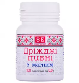 *Дріжджі Фармаком пивні Mg 0,5г №100
