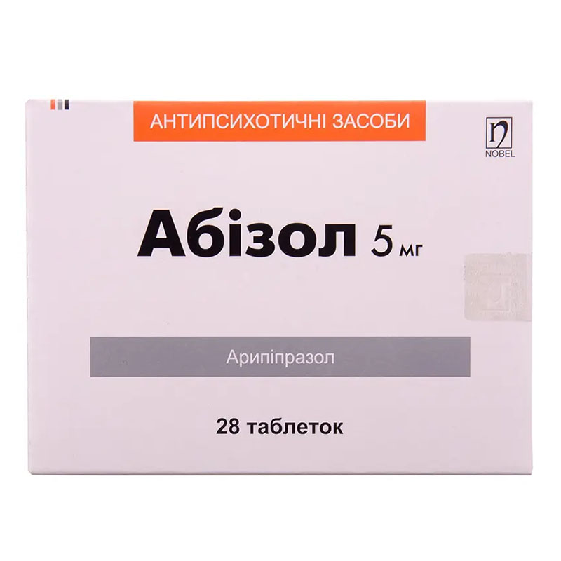 АБІЗОЛ Nobel таблетки по 5мг №28