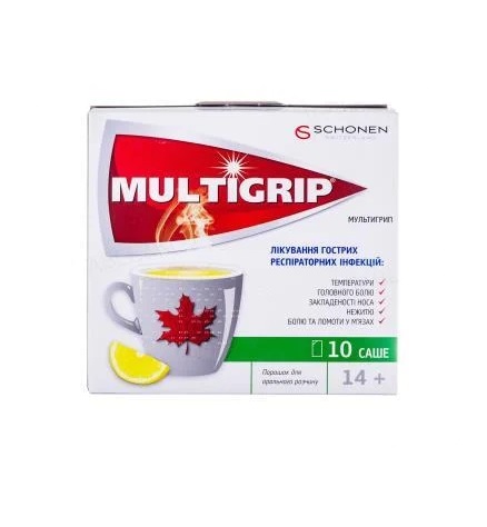 Мультигрип порошок у саші 10 шт.