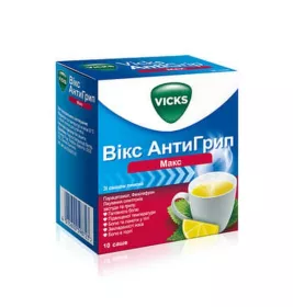 Вікс Актив СимптоМакс Лимон у саше 10 шт.