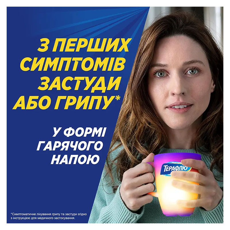 ТераФлю лимон порошок в пакетике 10 шт.