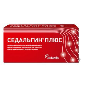 Седалгін плюс таблетки 10 шт.