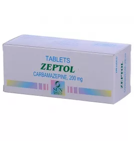 Зептол таблетки по 200 мг 100 шт. (10х10)