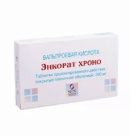 Енкорат Хроно таблетки по 200 мг 30 шт. (10х3)