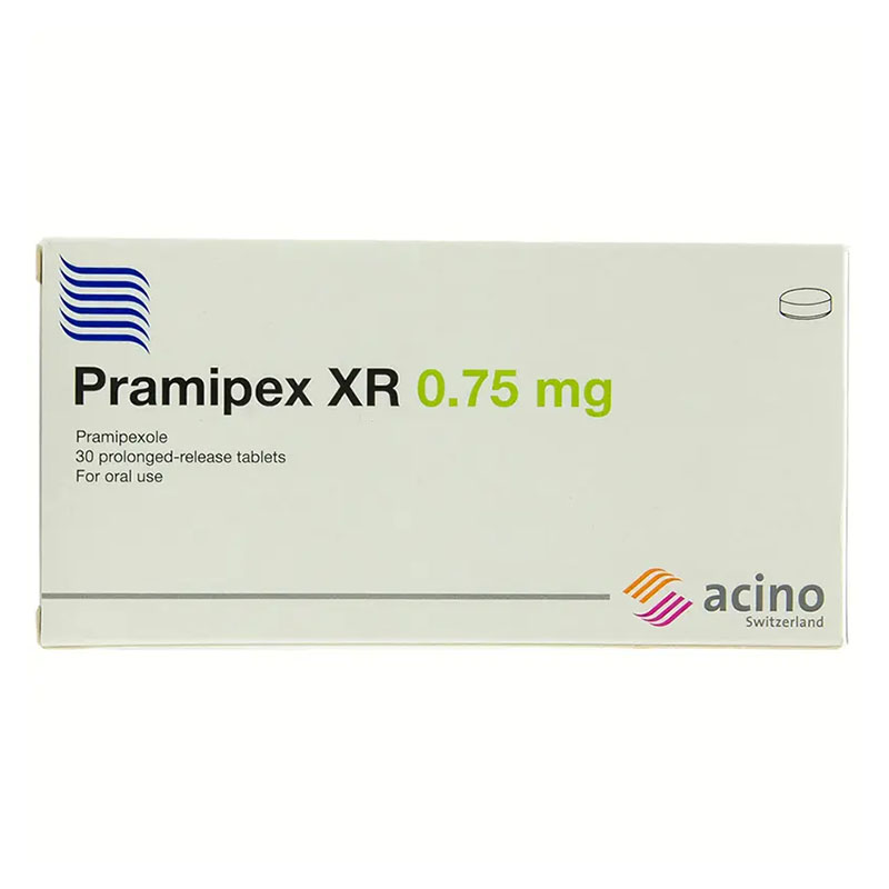 Праміпекс XR таблетки по 0.75 мг 30 шт. (10х3)