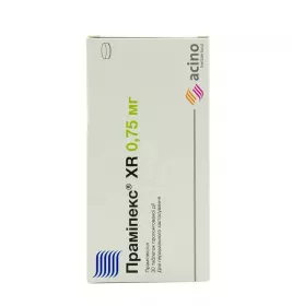 Праміпекс XR таблетки по 0.75 мг 30 шт. (10х3)