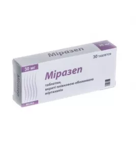 Міразеп таблетки по 30 мг 30 шт.