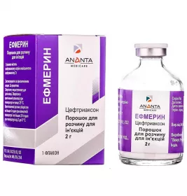 Ефмерин порошок по 2 г у флаконі 1 шт.