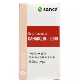 Санаксон-2000 порошок по 2000 мг во флаконе 1 шт.