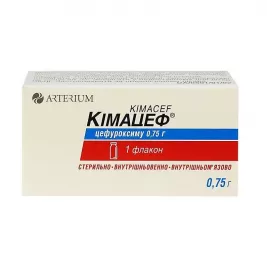Кімацеф порошок по 0.75 г у флаконі 1 шт.