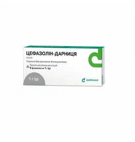 Цефазолин-Дарница порошок по 1 г во флаконе 5 шт.