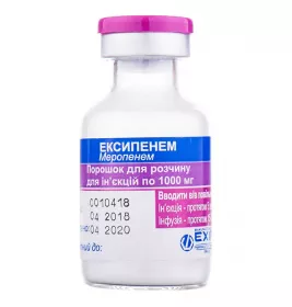 Ексипенем порошок по 1000 мг у флаконі 1 шт.