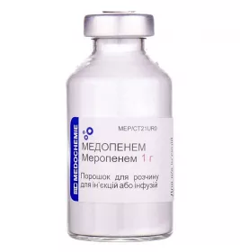 Медопенем порошок по 1 г во флаконе 1 шт.