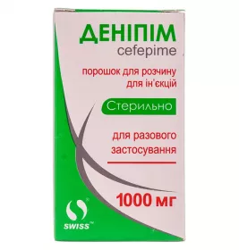 Деніпім порошок по 1000 мг у флаконі 1 шт.